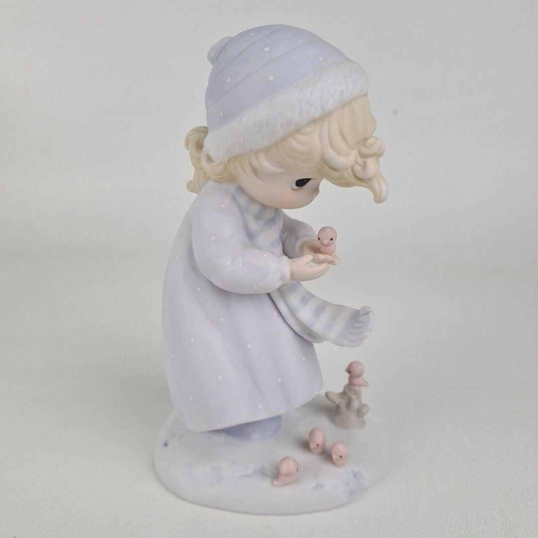 Precious Moments 12092 Winter's Song Four Seasons Limited Edition Figurine