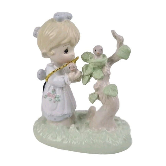 Precious Moments 617466 His Eye Is On The Sparrow Limited Edition Figurine