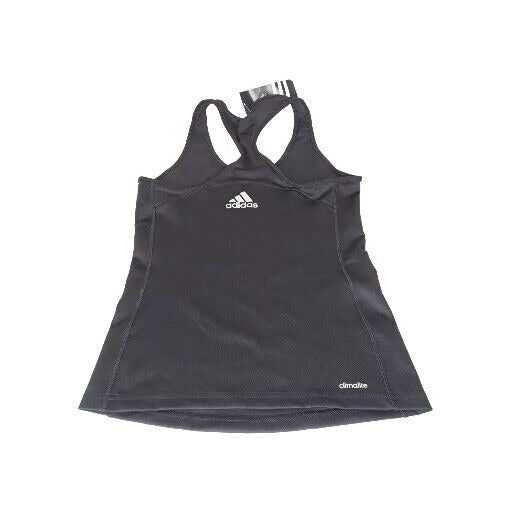 adidas S97735 Compress Tank Performance Running Sports Top Women Black SZ XS