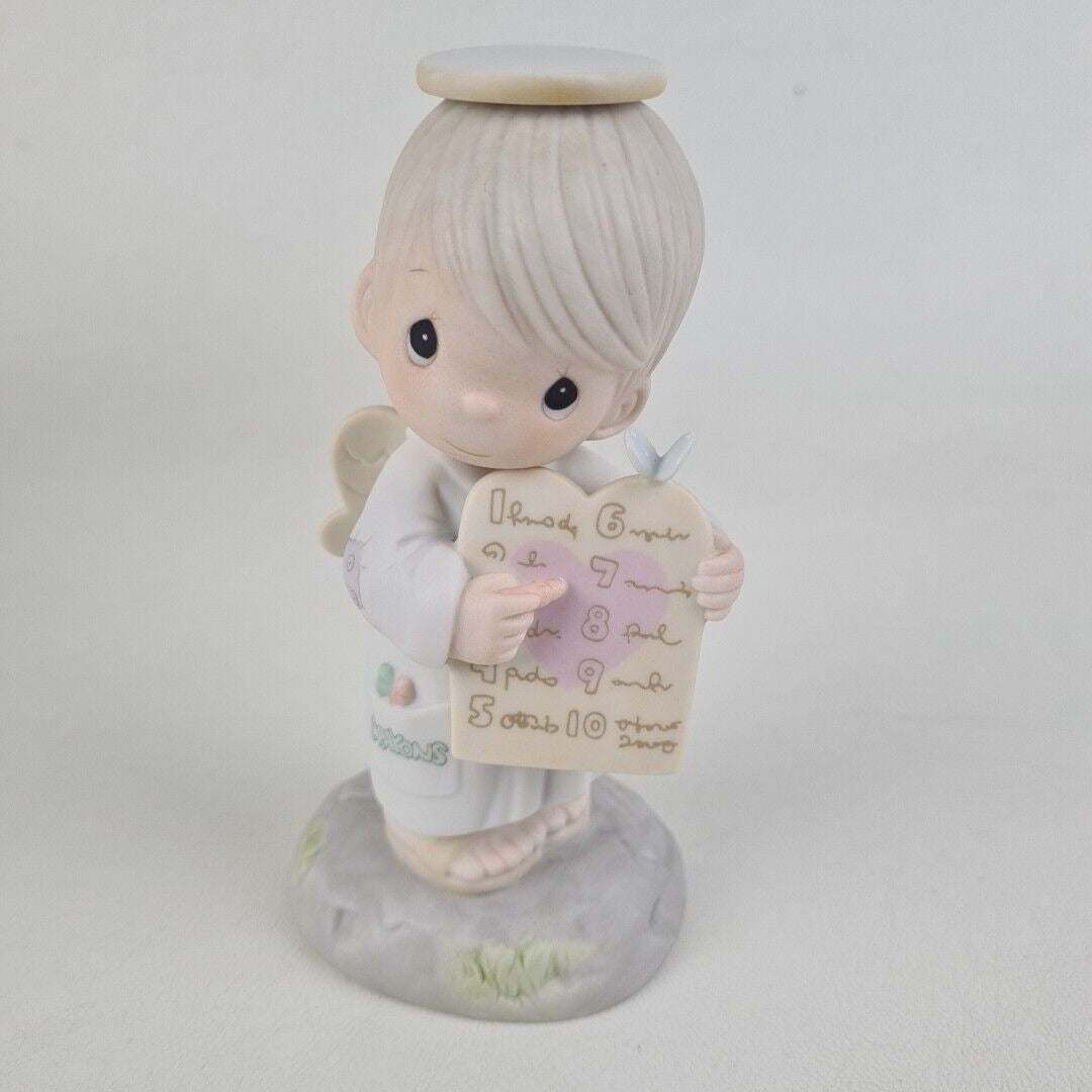 Precious Moments 521868 The Greatest Of These Is Love Porcelain Figurine Vintage