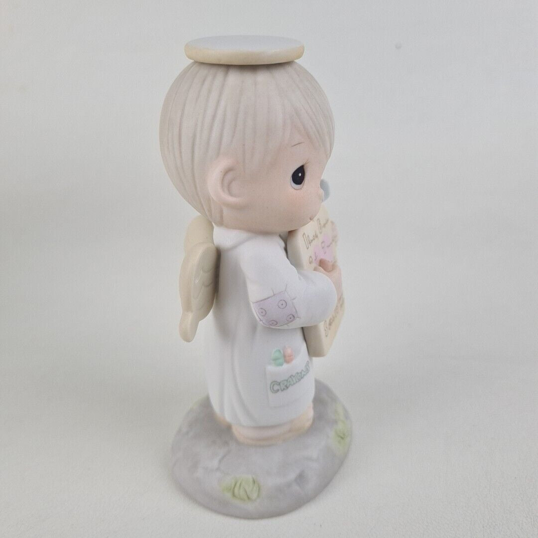 Precious Moments 521868 The Greatest Of These Is Love Porcelain Figurine Vintage