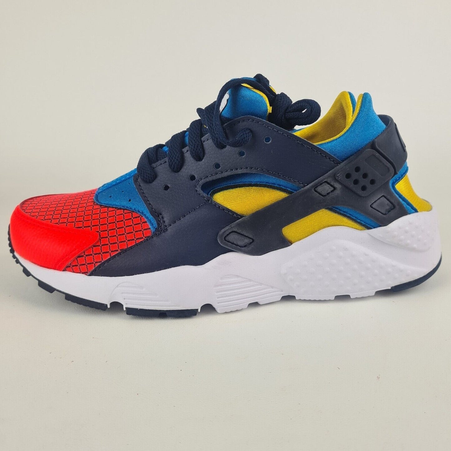 Nike Huarache Run Now PS Bright Crimson Running KIDS Shoes BQ7096 600 Size 6.5 Y