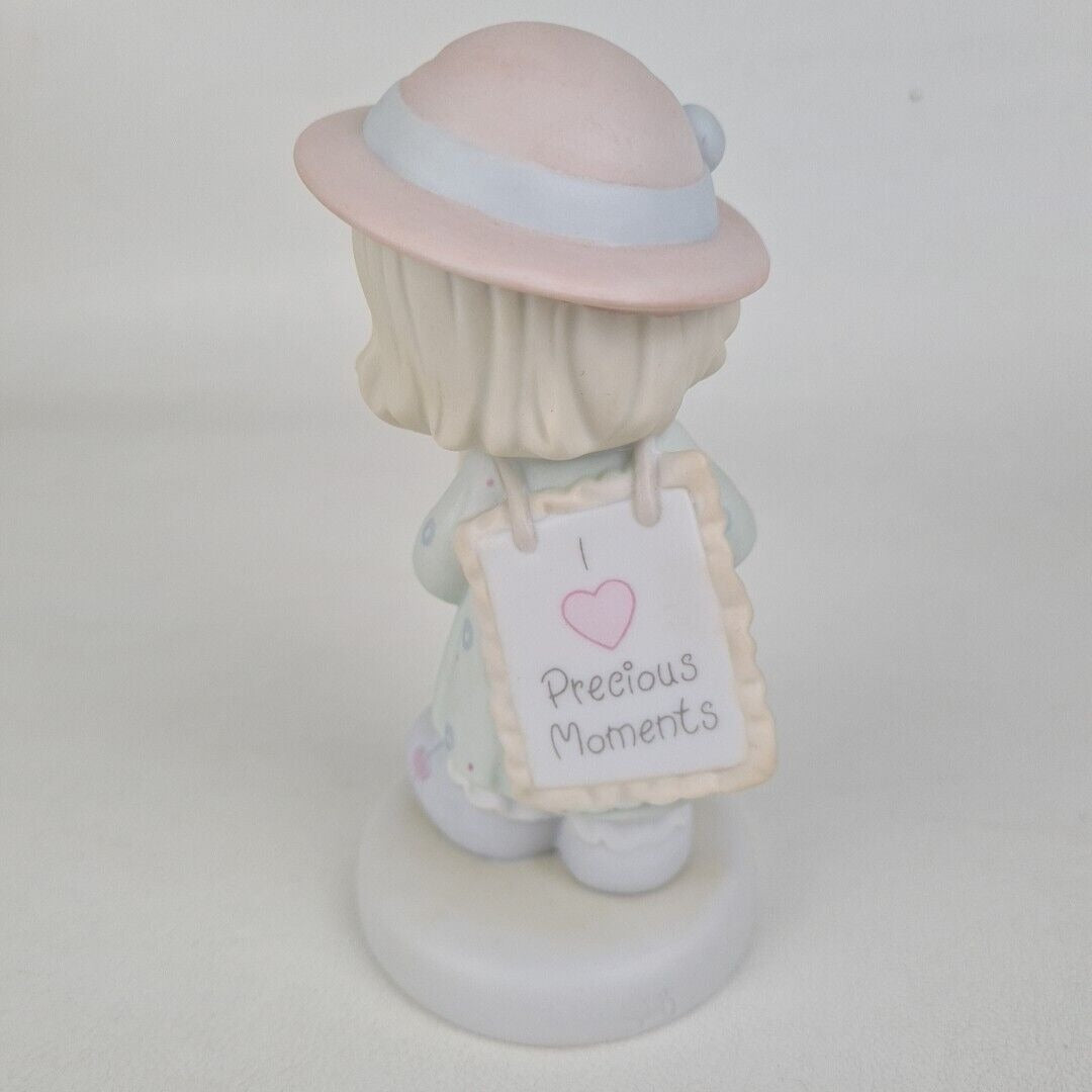 🚨 Precious Moments 528080 Follow Your Heart 1995 Event Porcelain Figurine Vintage