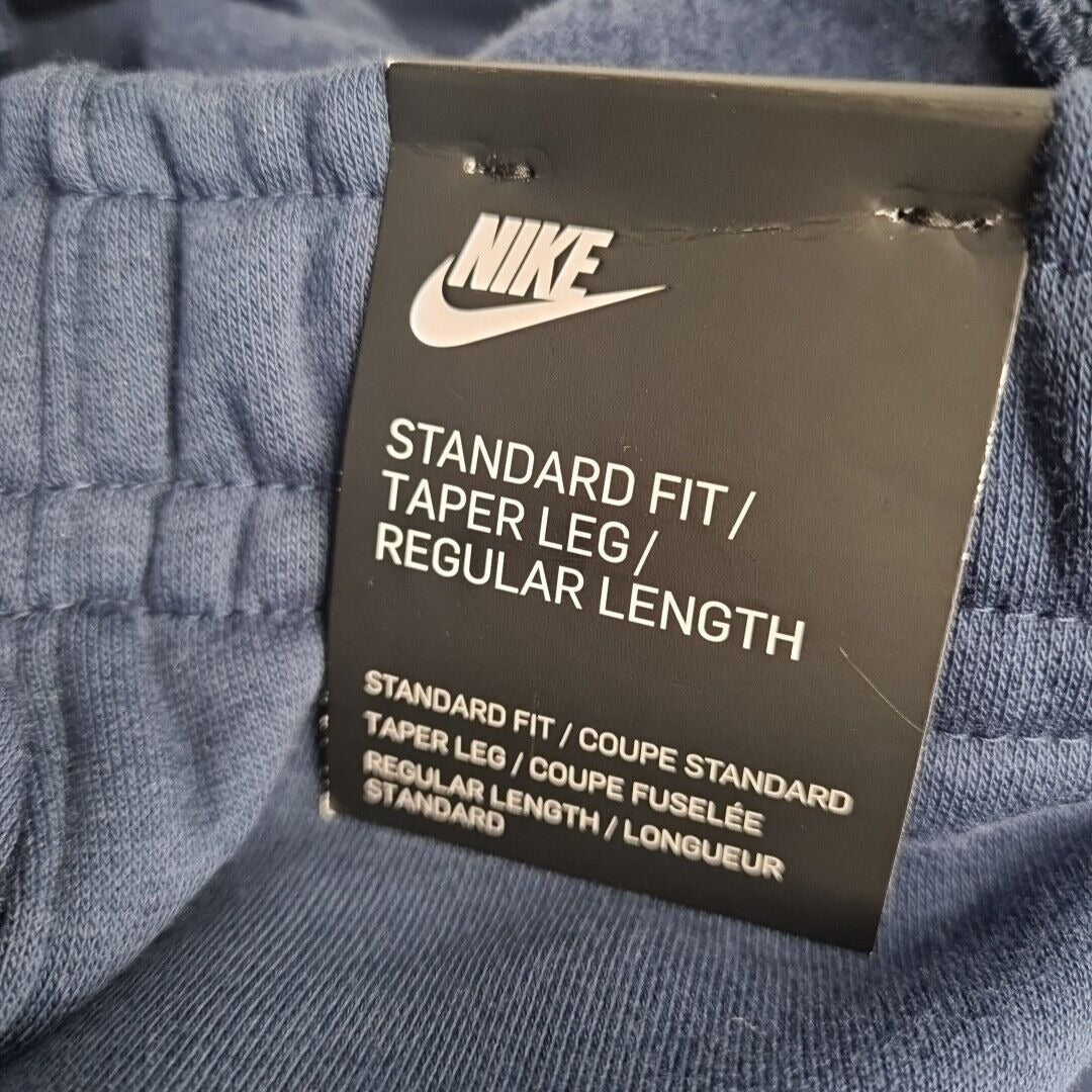 Nike BV2671 410 Men Sportwear Sport Essentials Blue Fleece Sweatpants SZ 3XL