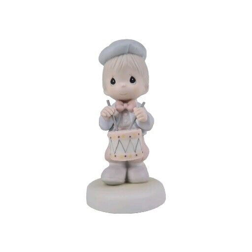 Precious Moments 521981 "Marching To The Beat Of Freedom's Drum" Figurine