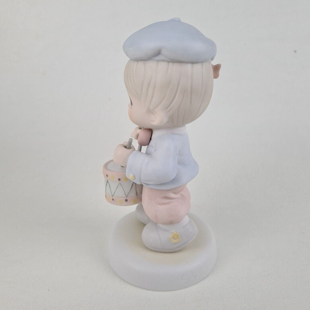 Precious Moments 521981 "Marching To The Beat Of Freedom's Drum" Figurine