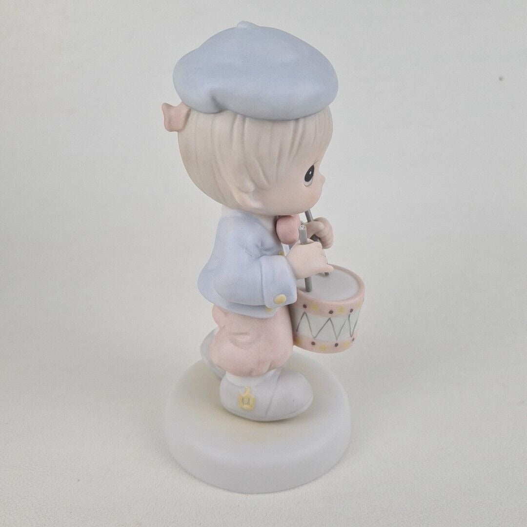 Precious Moments 521981 "Marching To The Beat Of Freedom's Drum" Figurine