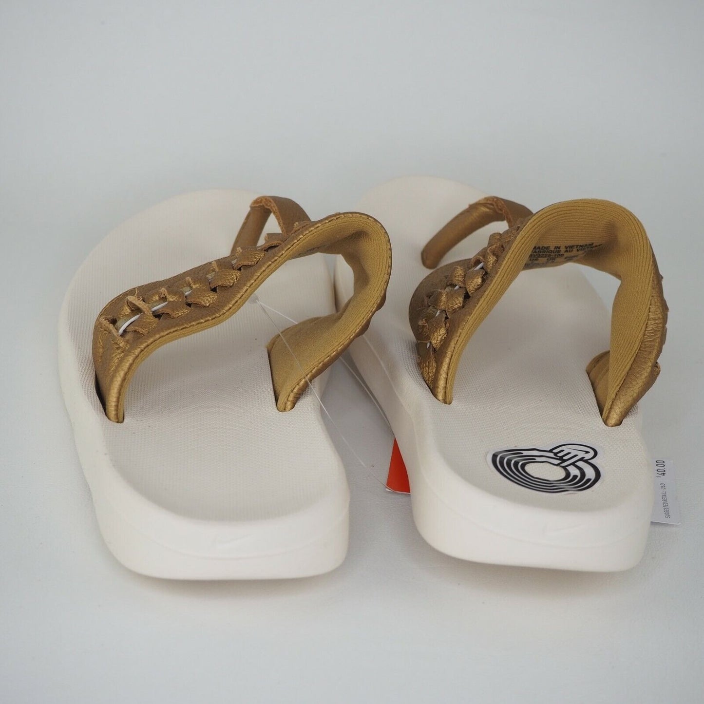 Nike Bella Kai Thong 2 Women Sandals Slide Sport BV9225 100 Pale Ivory Size 10