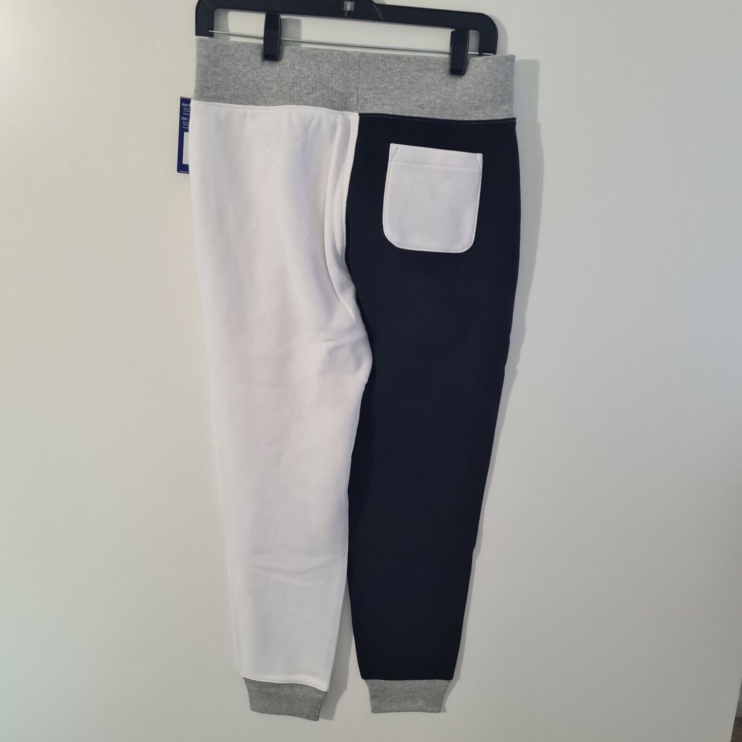 Champion ML0777551114 Women Reverse Weave Joggers Fleece Black White Size XS