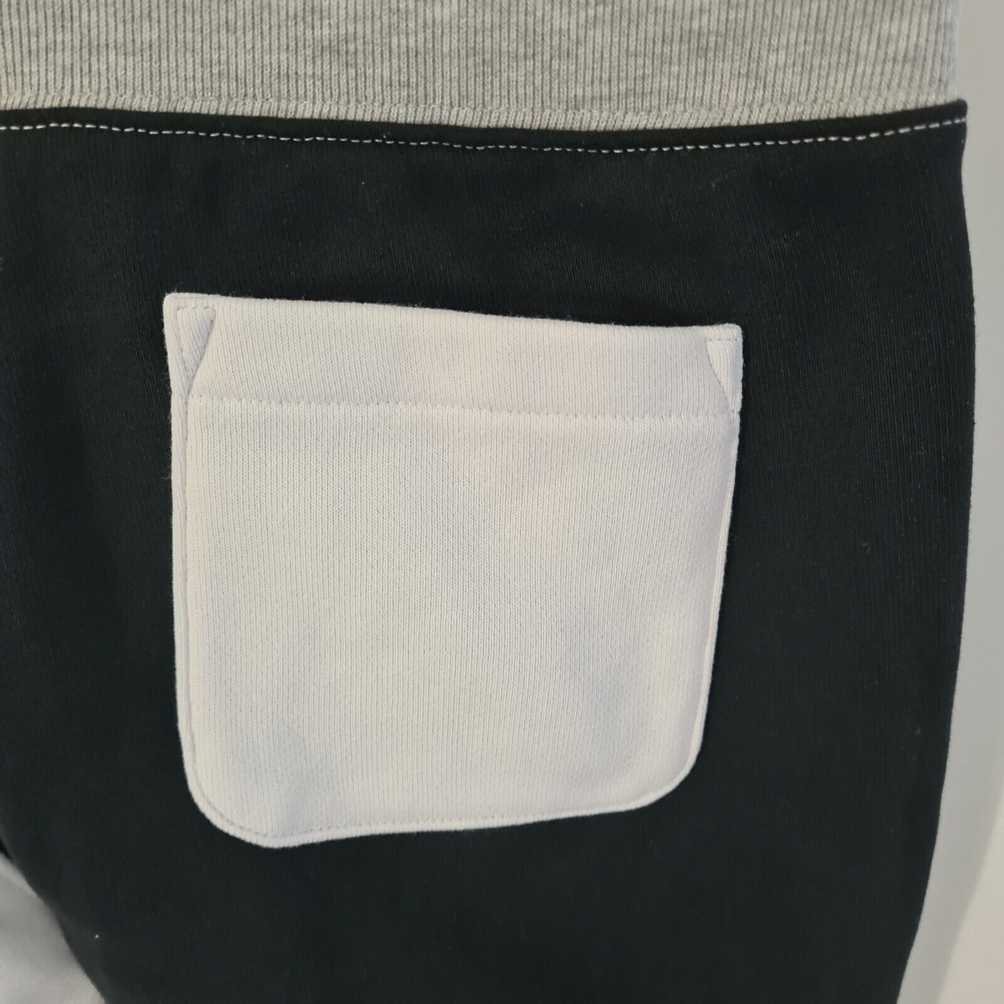 Champion ML0777551114 Women Reverse Weave Joggers Fleece Black White Size XS