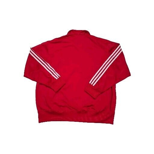 Adidas Adi Firebird Tracktop Men's Red White X46179 Track Jacket Size 3XL