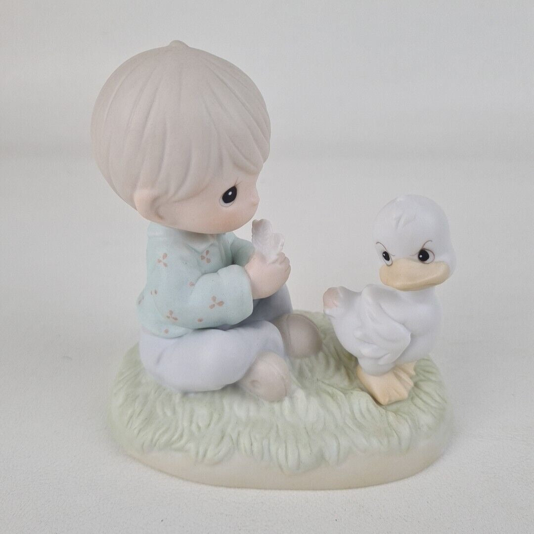 Precious Moments 526150 Friends To The Very End Porcelain Figurine Vintage