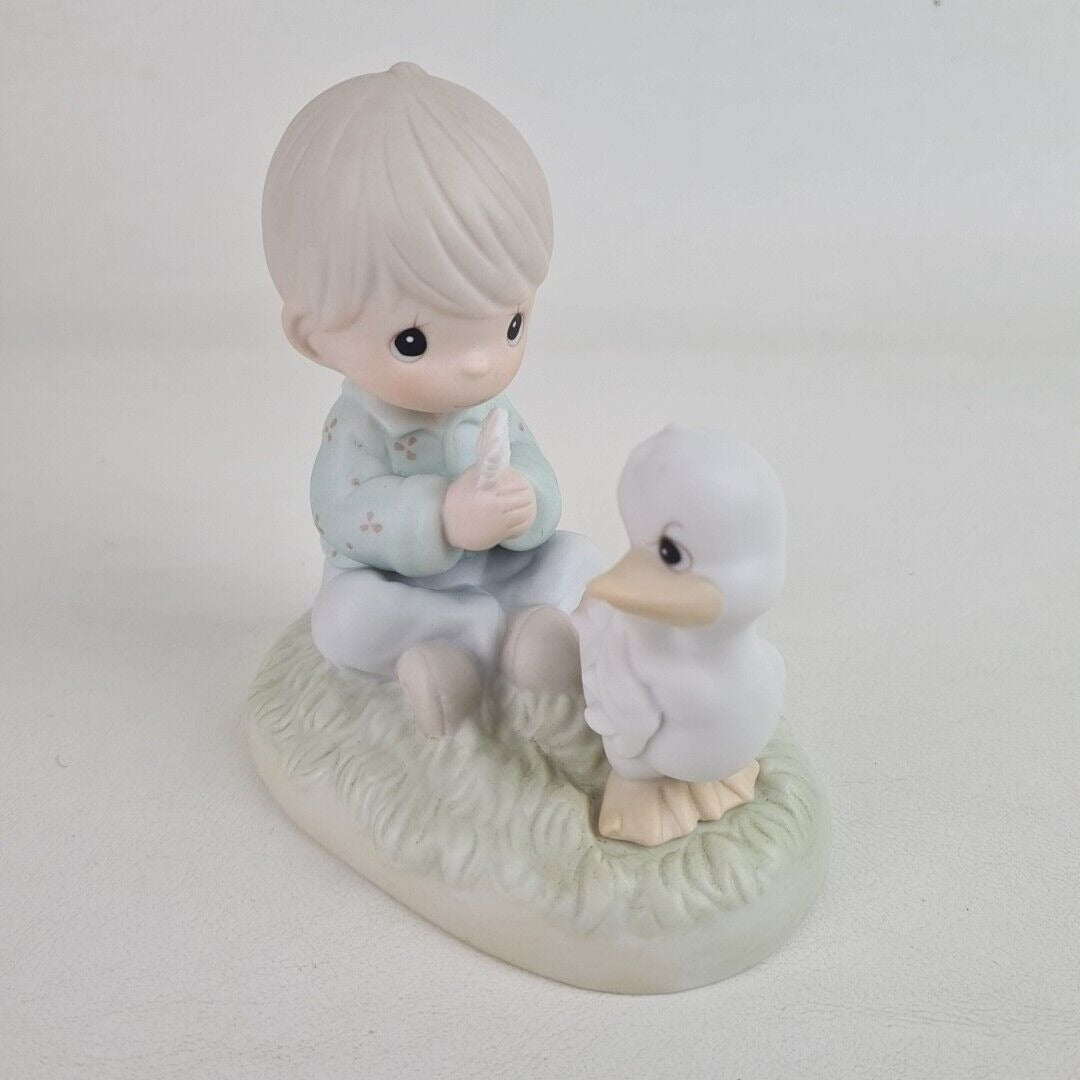 Precious Moments 526150 Friends To The Very End Porcelain Figurine Vintage