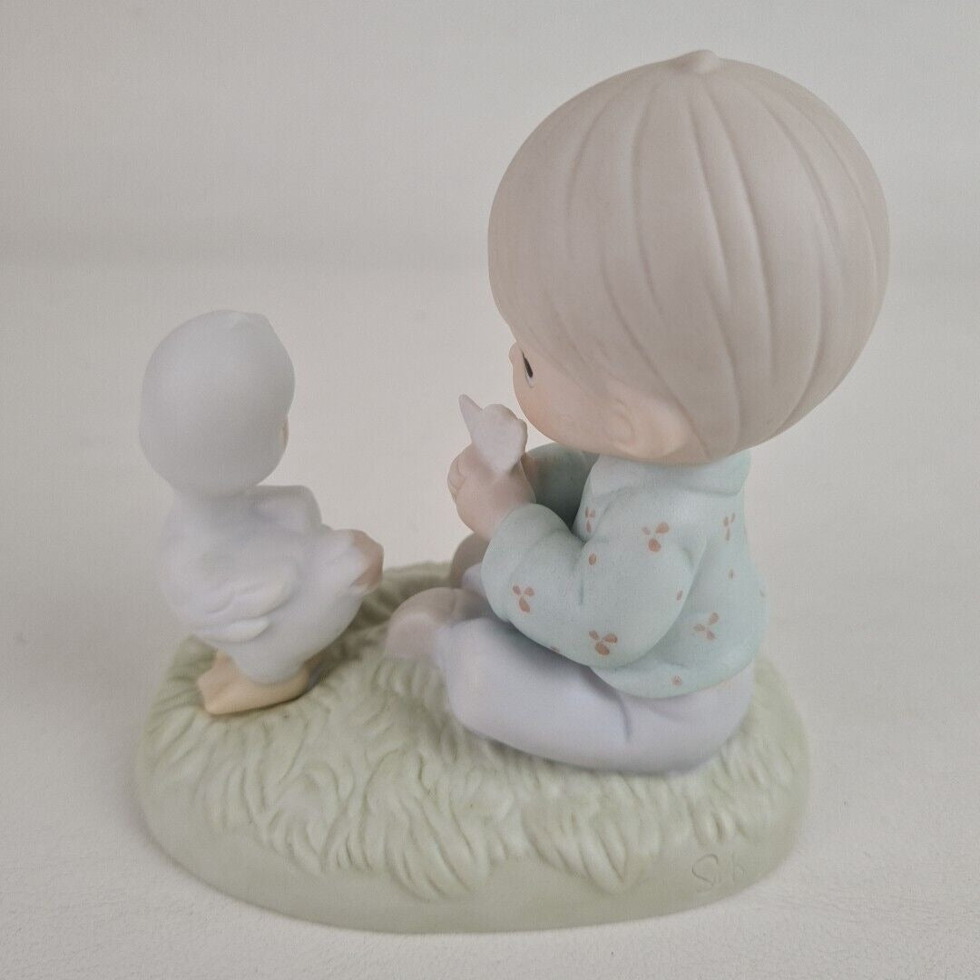 Precious Moments 526150 Friends To The Very End Porcelain Figurine Vintage