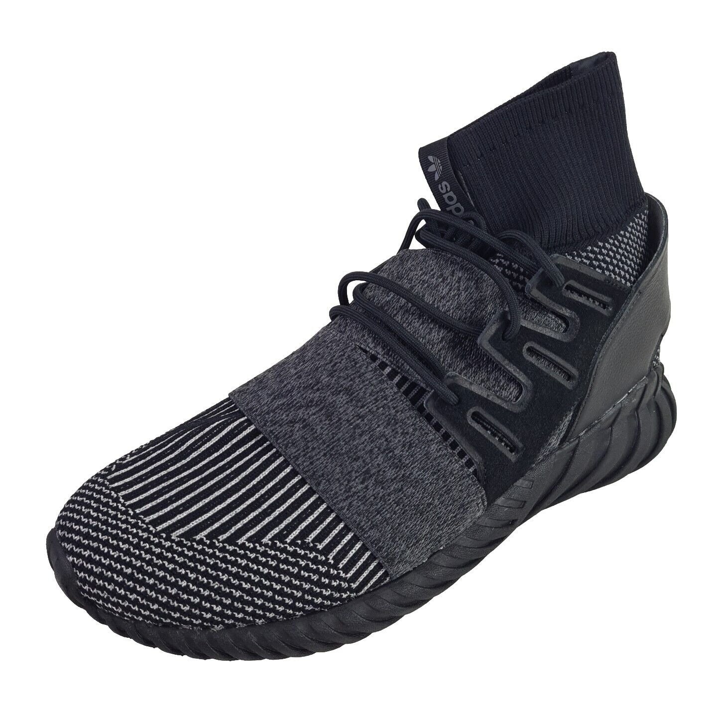 adidas Tubular Doom PK Black BY3131  Basketball Mesh Men Shoes Rare Size 9.5