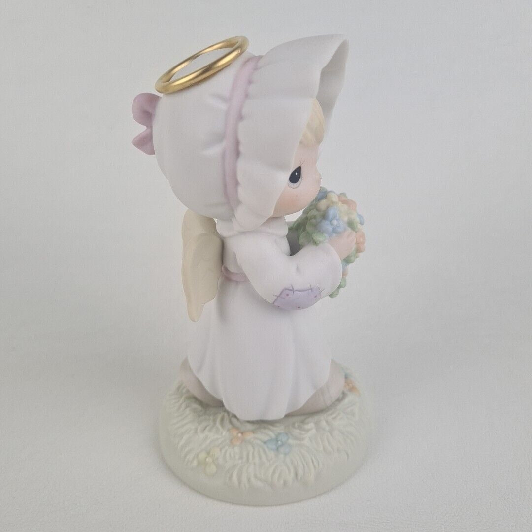 Precious Moments 184268 "A Bouquet From God's Garden Of Love" Figurine Vintage