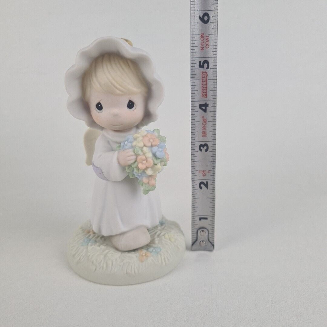 Precious Moments 184268 "A Bouquet From God's Garden Of Love" Figurine Vintage