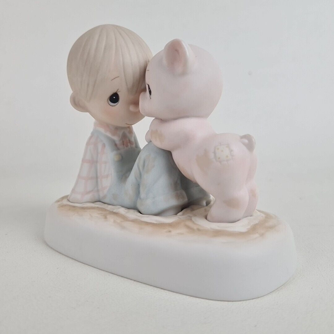 Precious Moments E-9259 We're In It Together Pig Porcelain Figurine Retired