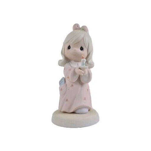 Precious Moments 272531 Sharing The Light of Love Candle Porcelain Figurine