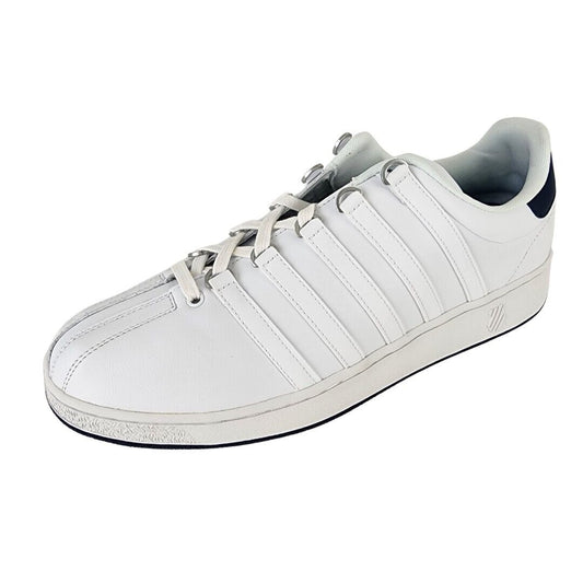 K-Swiss Classics VN 03343162 Men Shoes Sneakers Leather Athletic White Size 8