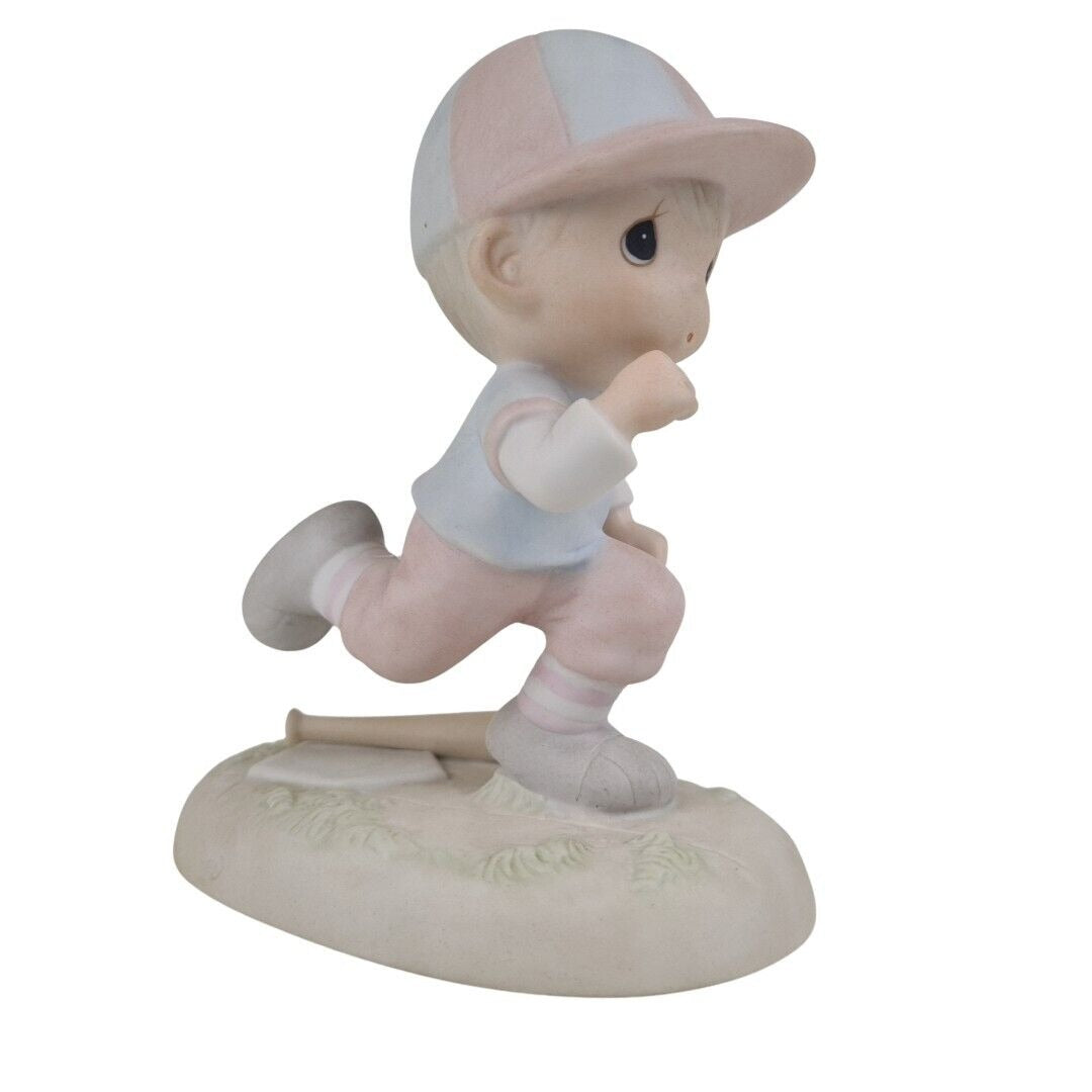 Precious Moments 100110 Baseball Lord, I'm Coming Home Porcelain Figurine