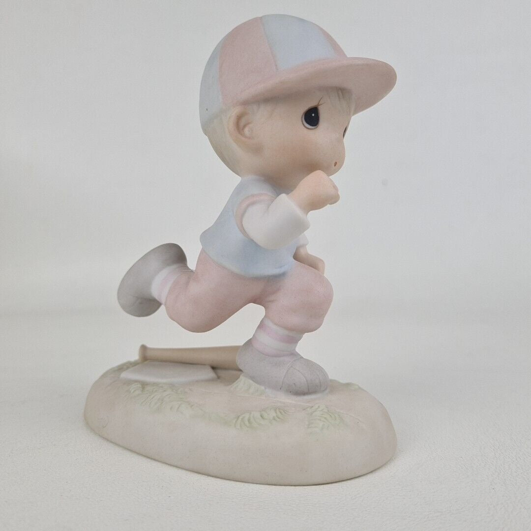 Precious Moments 100110 Baseball Lord, I'm Coming Home Porcelain Figurine