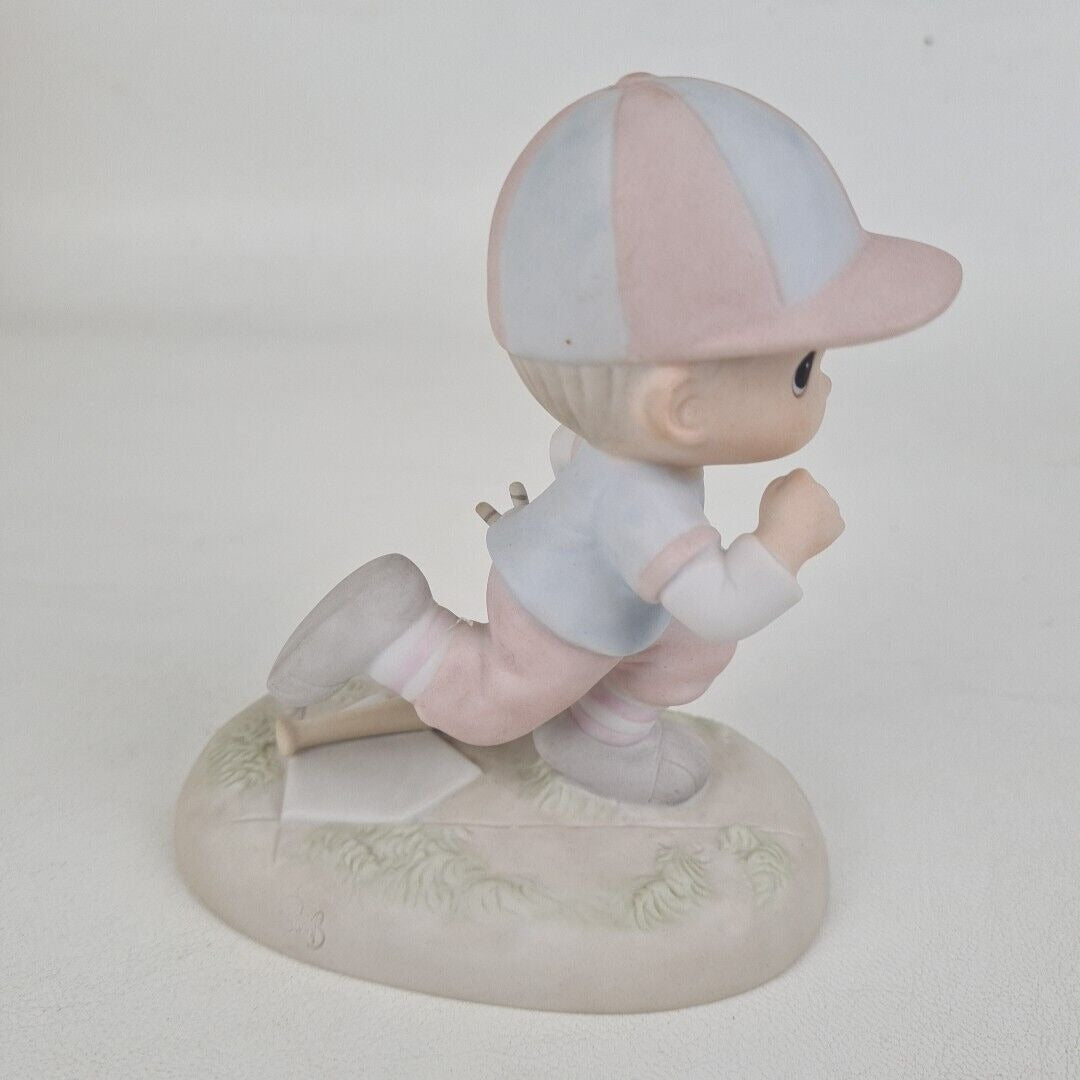 Precious Moments 100110 Baseball Lord, I'm Coming Home Porcelain Figurine