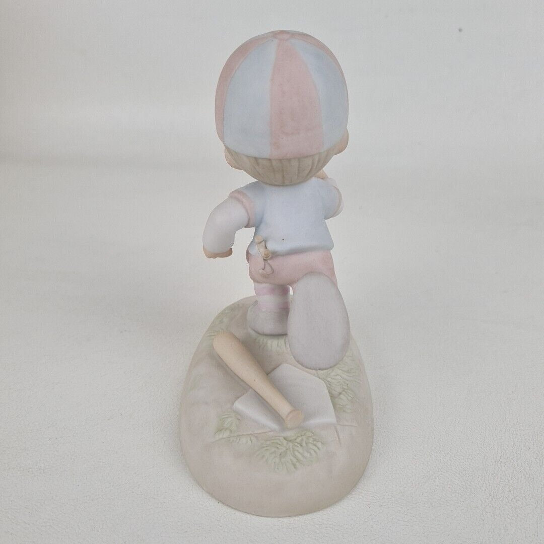 Precious Moments 100110 Baseball Lord, I'm Coming Home Porcelain Figurine