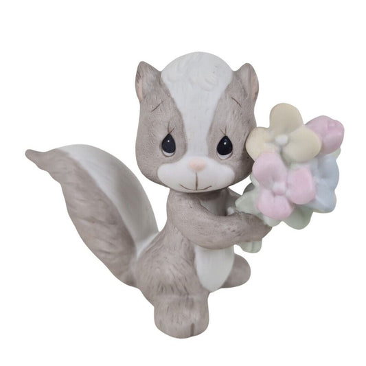 Precious Moments BC901 Collecting Makes Good Scents Porcelain Weasel Figurine