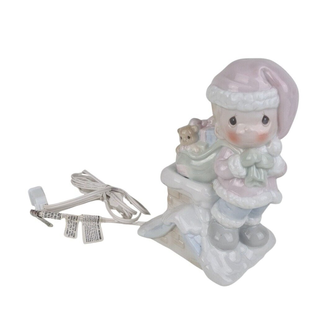 Precious Moments Night Lights Dropping In For The Holidays 145017 Figure