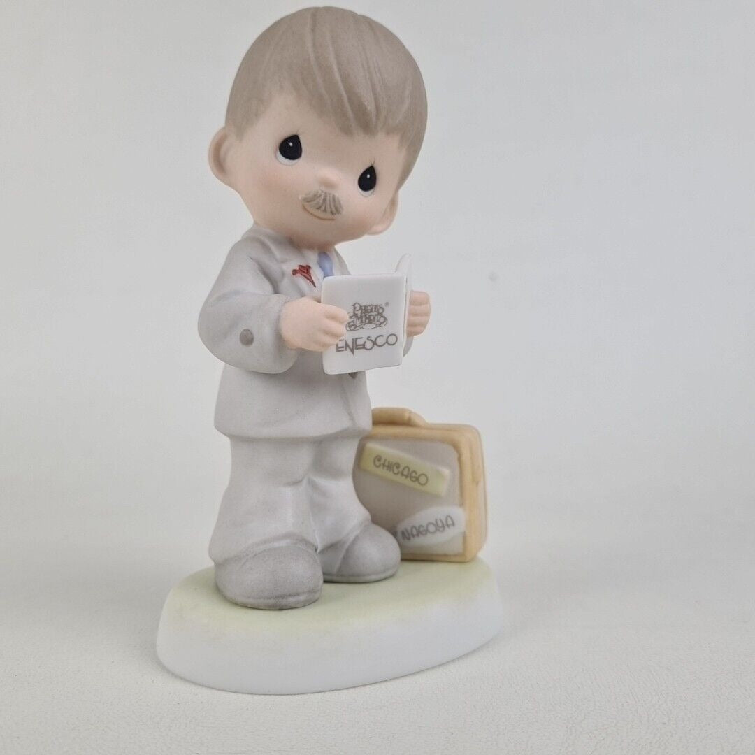 Precious Moments 681008 Will Last Forever Chicago Porcelain Figurine Signed