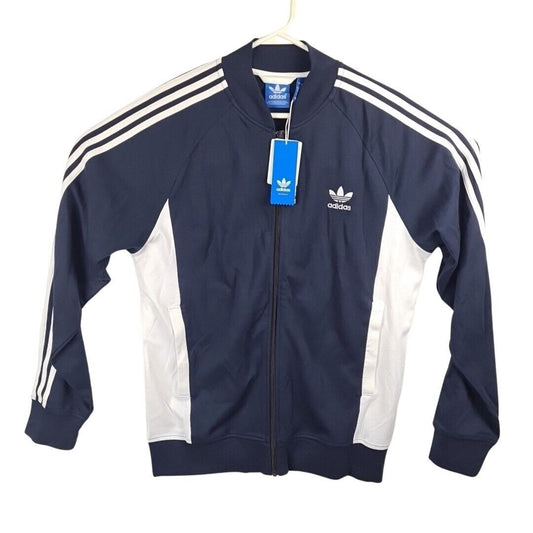 Adidas Z31511 Originals Trefoil Court Superstar Track Jacket Blue White SZ L