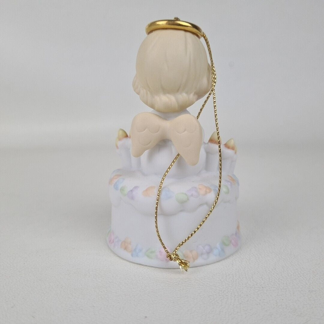 Precious Moments 588040 Chapel Exclusive Happy 10th Anniversary Ornament Rare