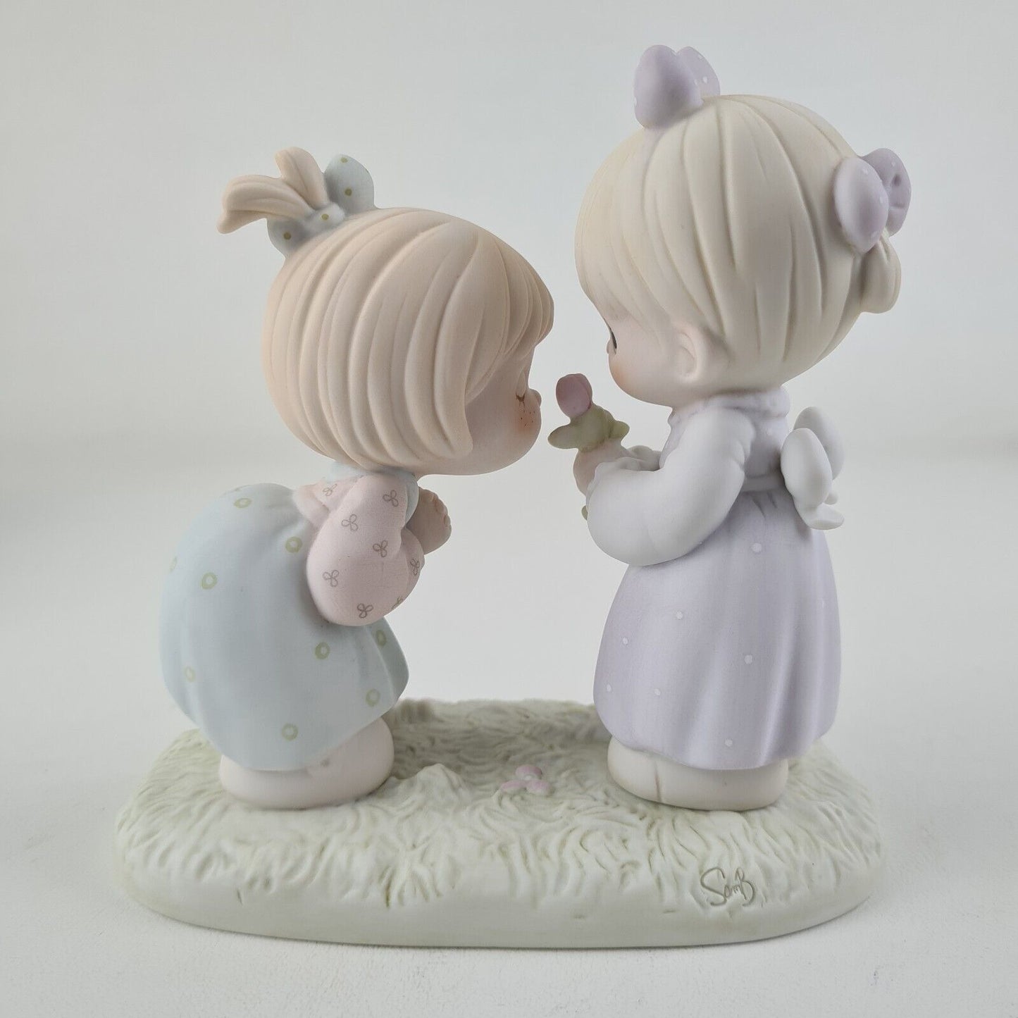 Precious Moments 521817 Good Friends Are Forever Porcelain Figurine Vintage