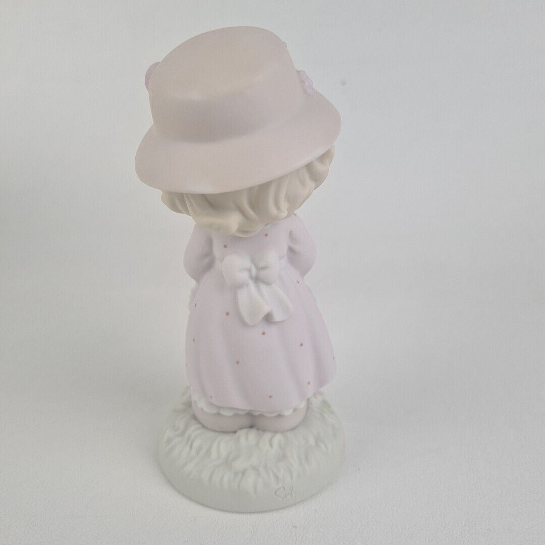 Enesco Precious Moments 604208 "A Poppy For You" Porcelain Figurine Vintage