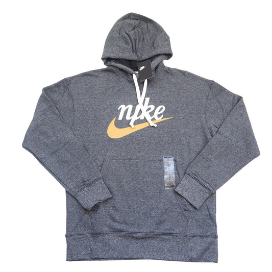 Nike Sportswear Heritage Pullover Hoodie BV2933 011 Gray Basketball Sport Size S