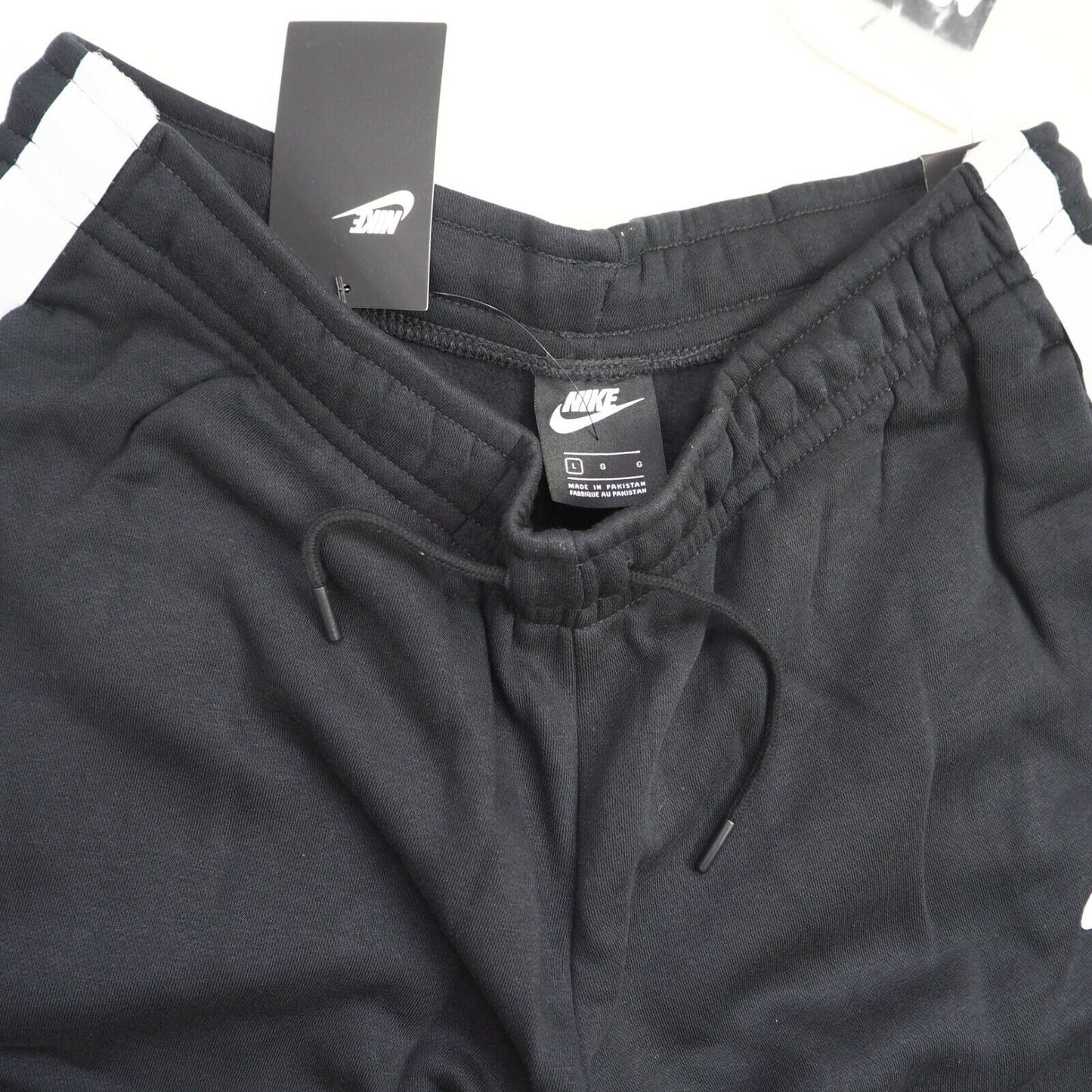 Nike Loose Fit Women Running Training Pants Black CJ2036 010 Vintage Size XL