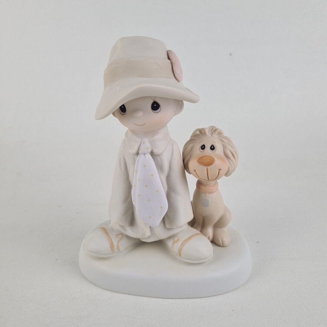 Precious Moments E-5212 Figurine To A Special Dad Porcelain Figurine Vintage