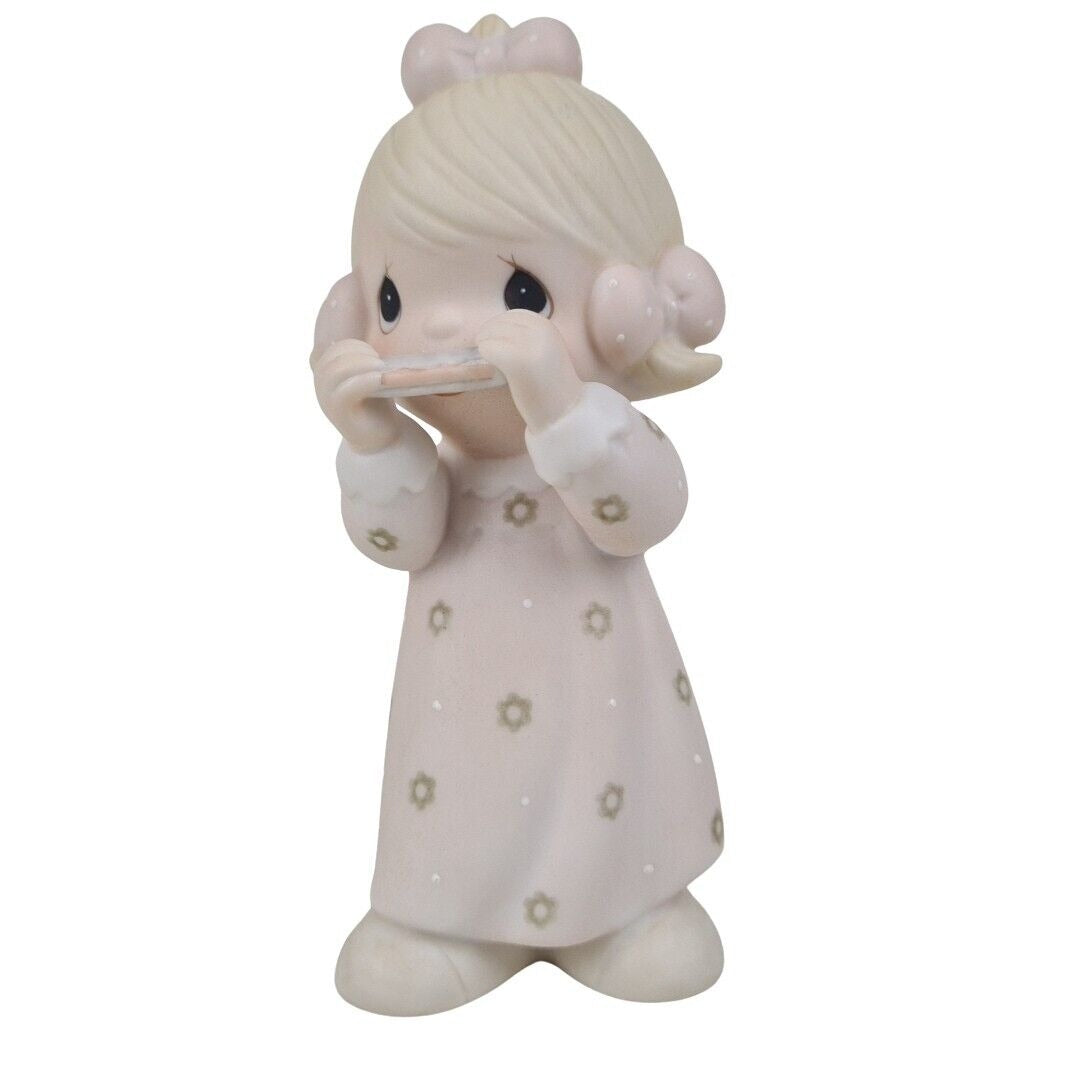 Precious Moments 12386 Girl Lord, Give Me A Song Porcelain Figurine Vintage