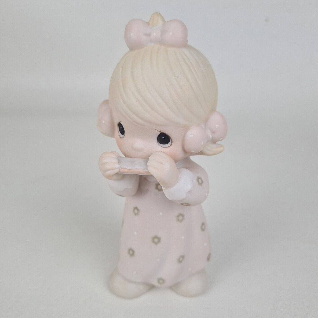 Precious Moments 12386 Girl Lord, Give Me A Song Porcelain Figurine Vintage