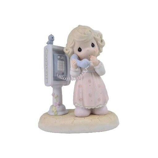 Precious Moments PM982 Lord Please Don't Put Me On Hold Porcelain Figurine