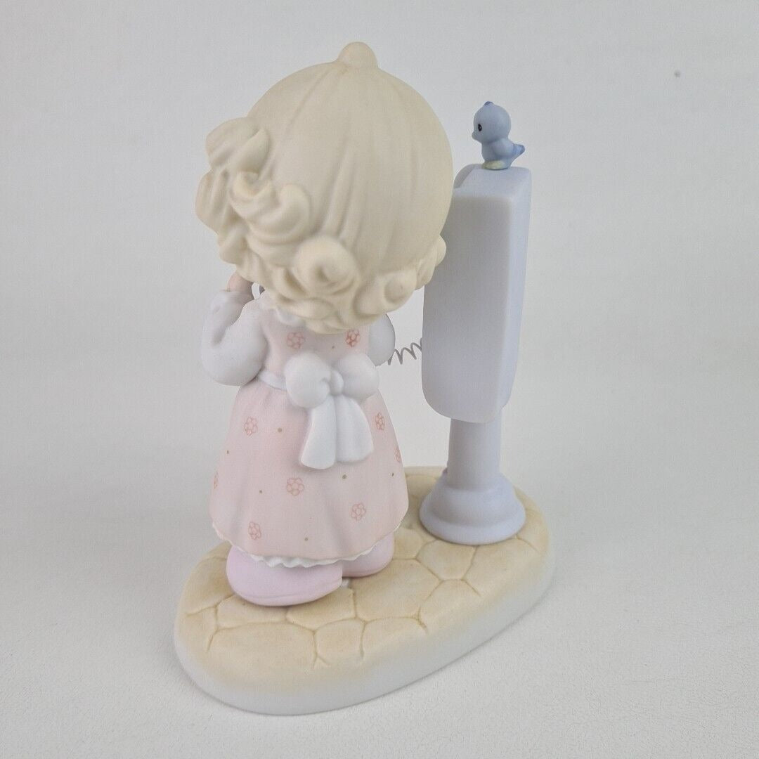 Precious Moments PM982 Lord Please Don't Put Me On Hold Porcelain Figurine