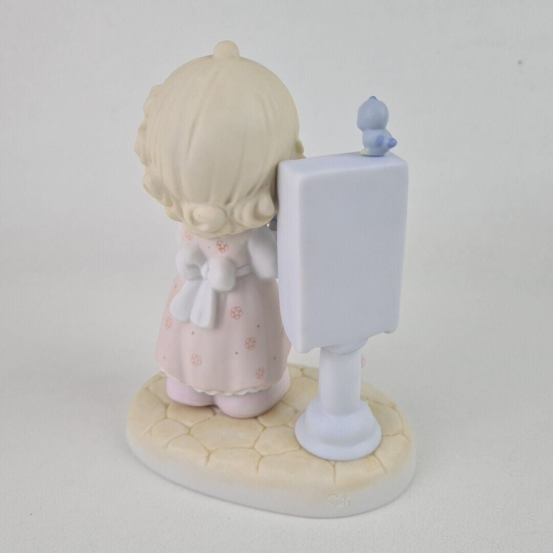 Precious Moments PM982 Lord Please Don't Put Me On Hold Porcelain Figurine