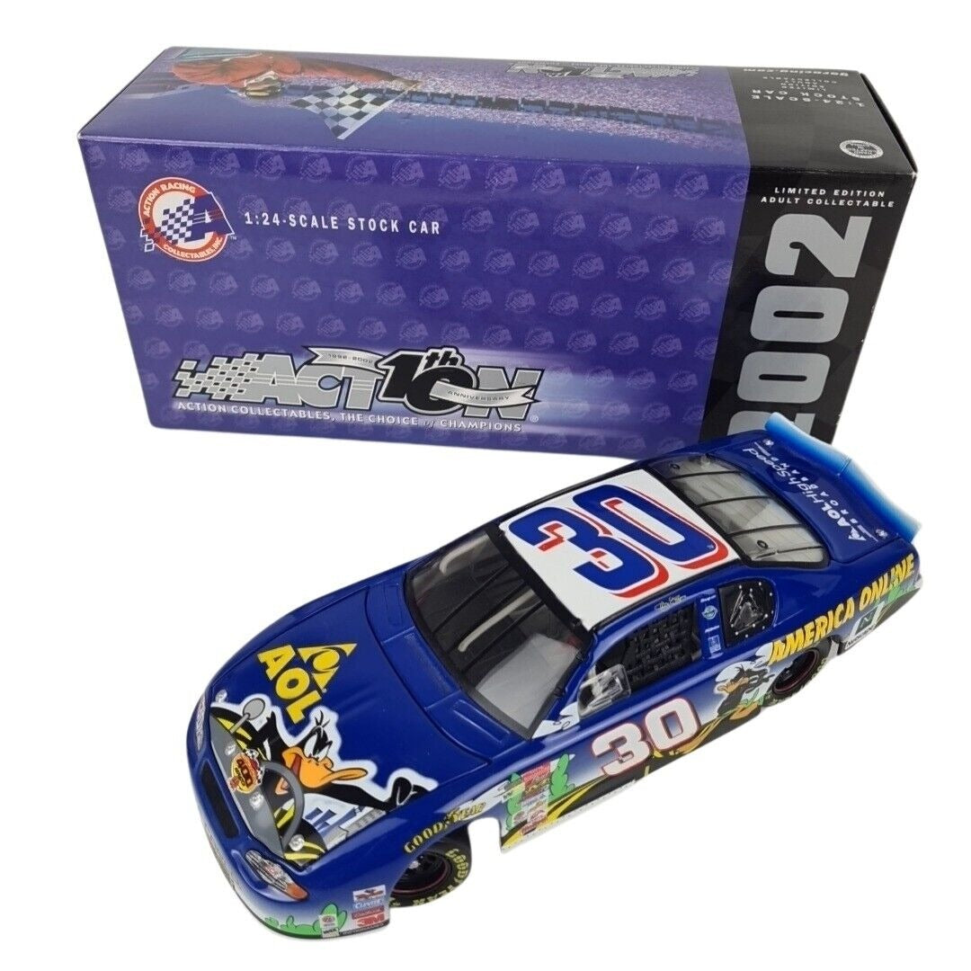 Jeff Green #30 AOL Looney Tunes Rematch 2002 Monte Carlo 400 Action Car 1/24