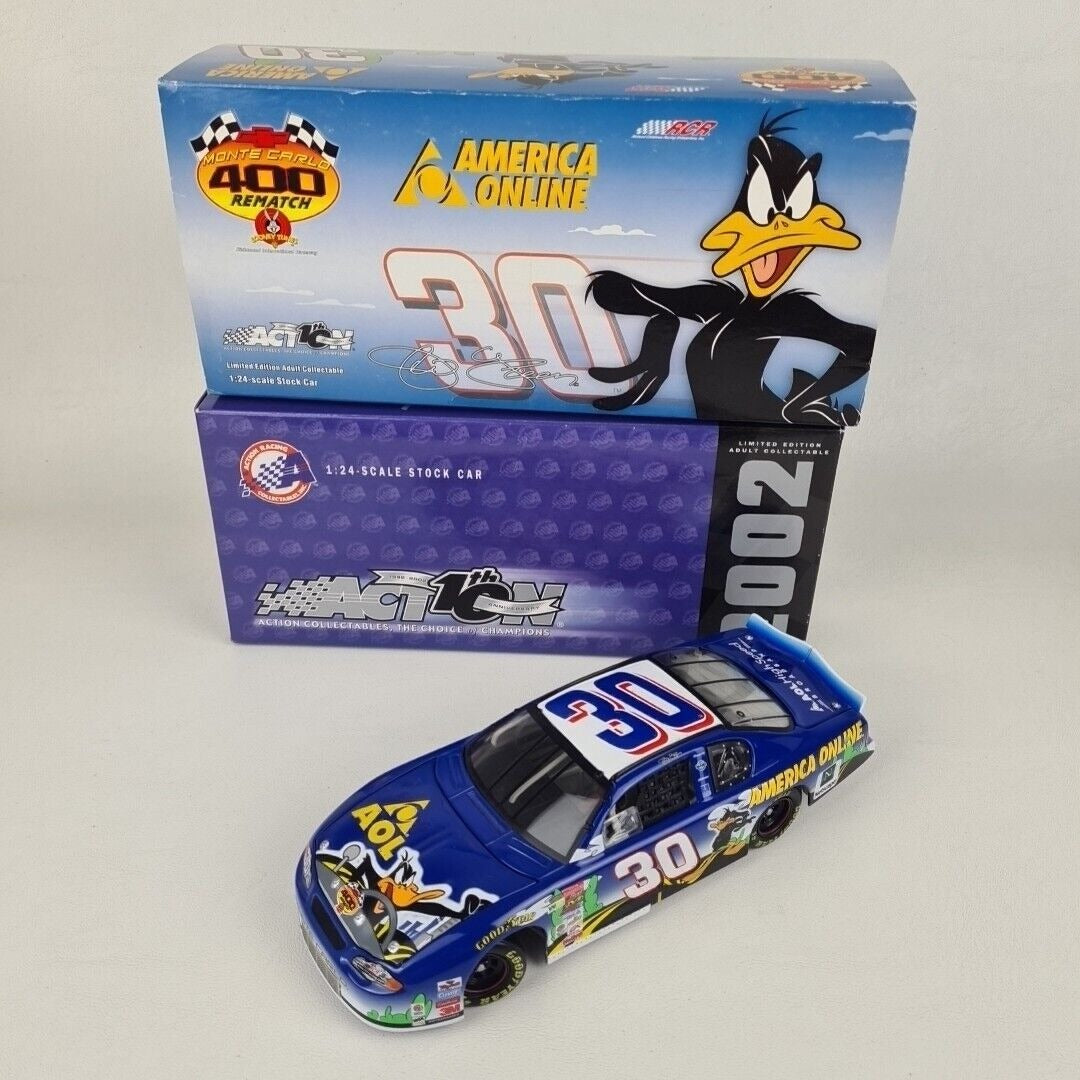 Jeff Green #30 AOL Looney Tunes Rematch 2002 Monte Carlo 400 Action Car 1/24