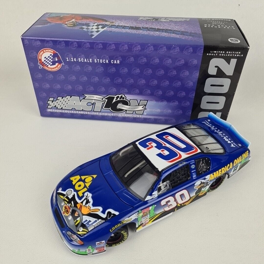 Jeff Green #30 AOL Looney Tunes Rematch 2002 Monte Carlo 400 Action Car 1/24