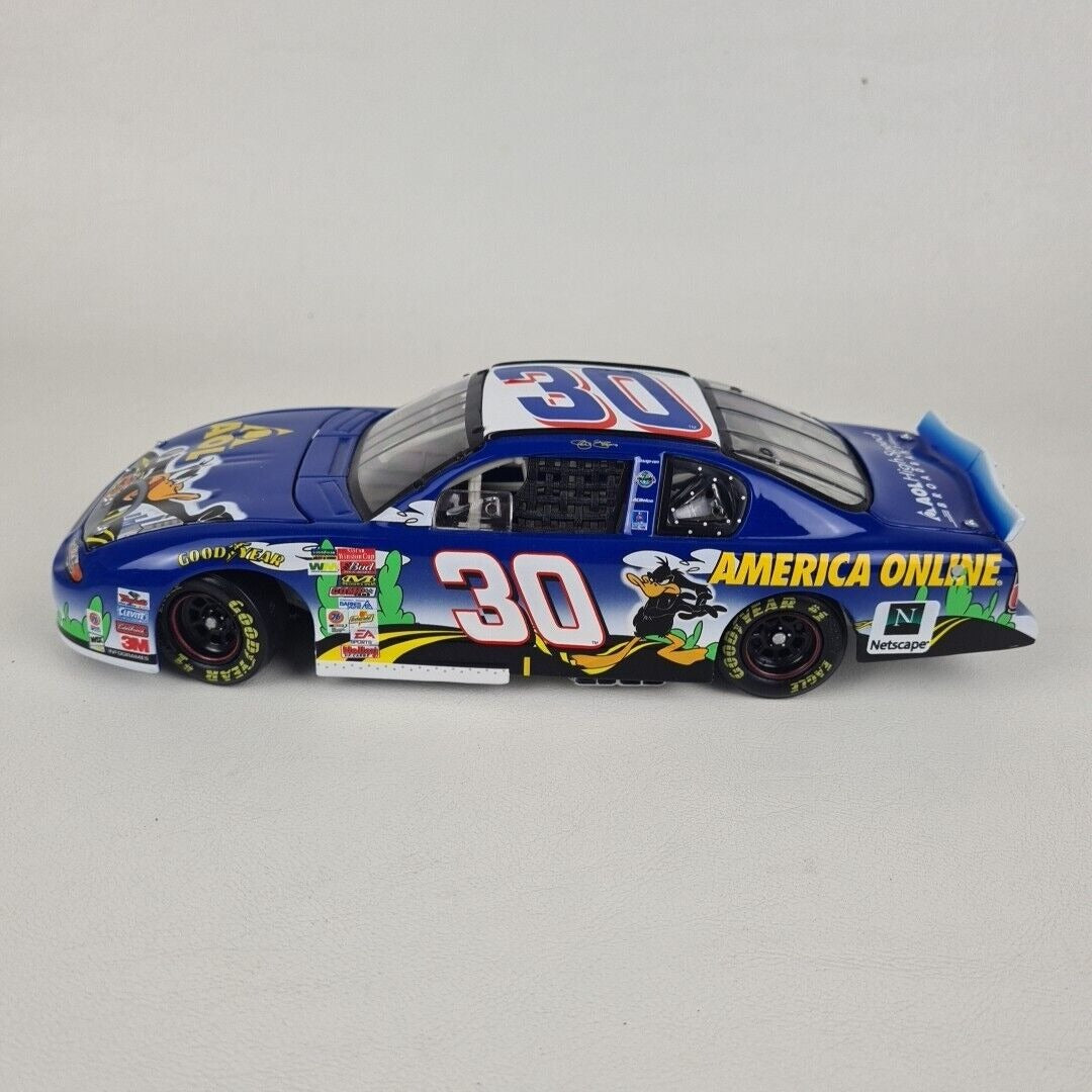 Jeff Green #30 AOL Looney Tunes Rematch 2002 Monte Carlo 400 Action Car 1/24