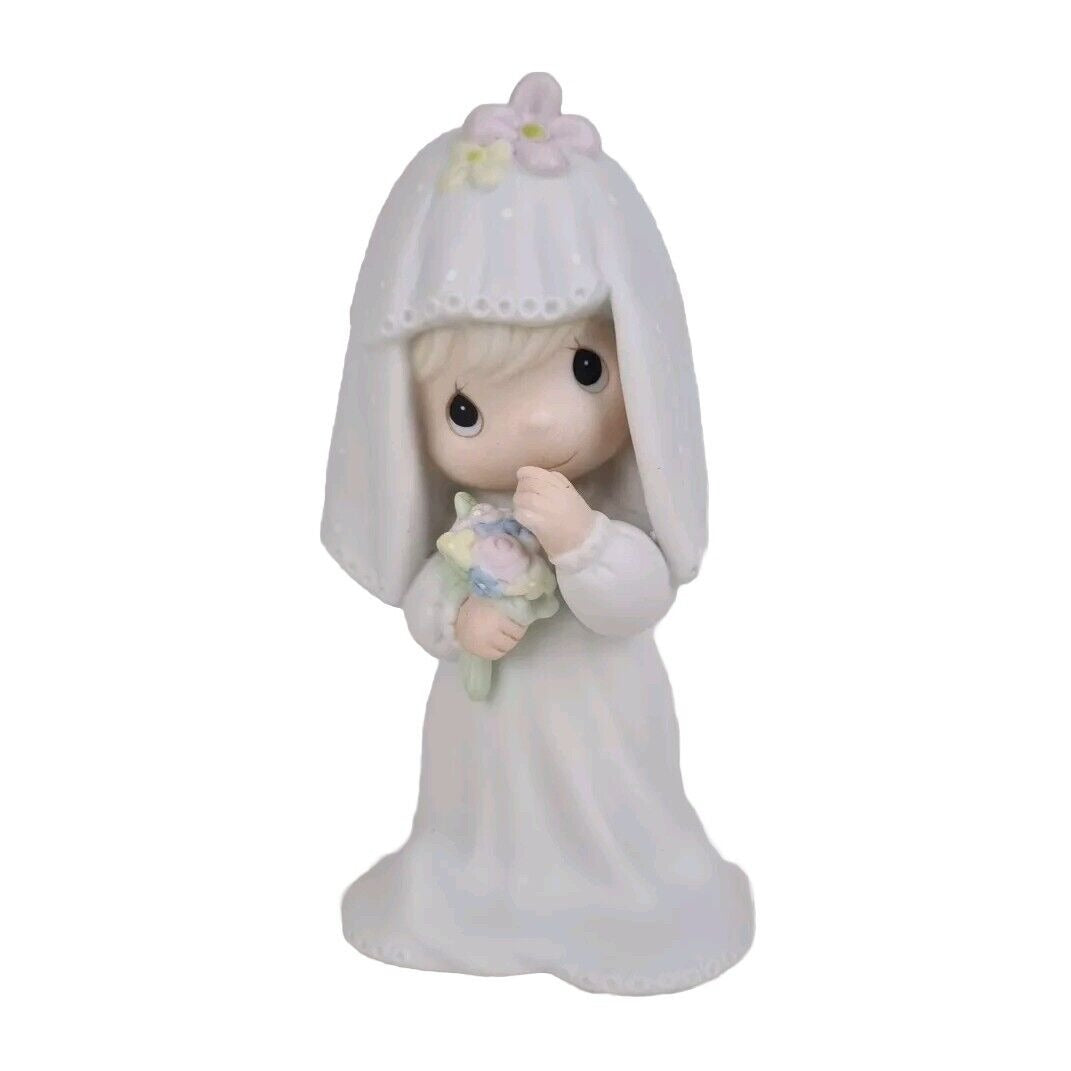 Enesco Precious Moments E-2846 "Bride" Wedding Party Series Figurine Vintage