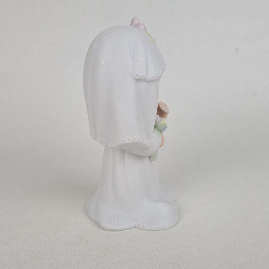 Enesco Precious Moments E-2846 "Bride" Wedding Party Series Figurine Vintage