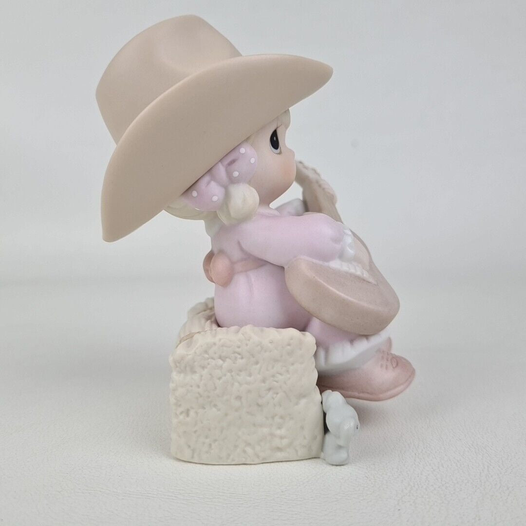 Precious Moments 163864 Hallelujah Hoedown Cowgirl Playing Guitar Figurine